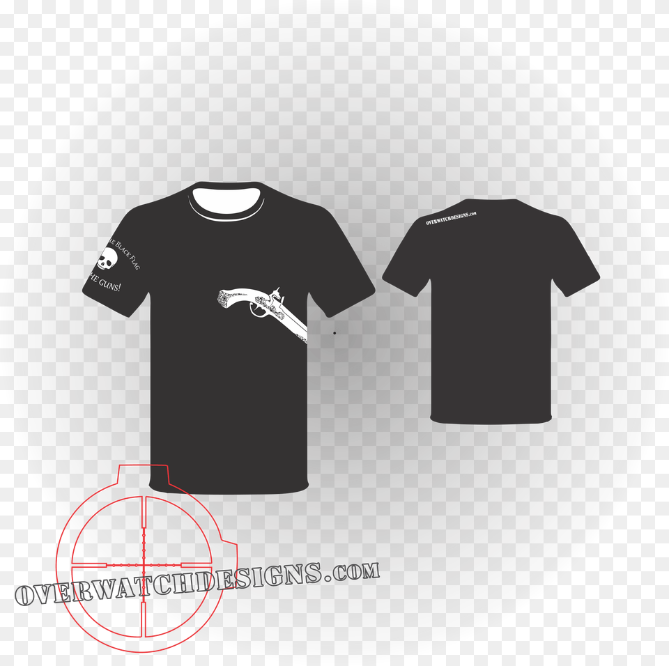 Hoist The Black Flag T Shirt Illustration, Clothing, T-shirt Png