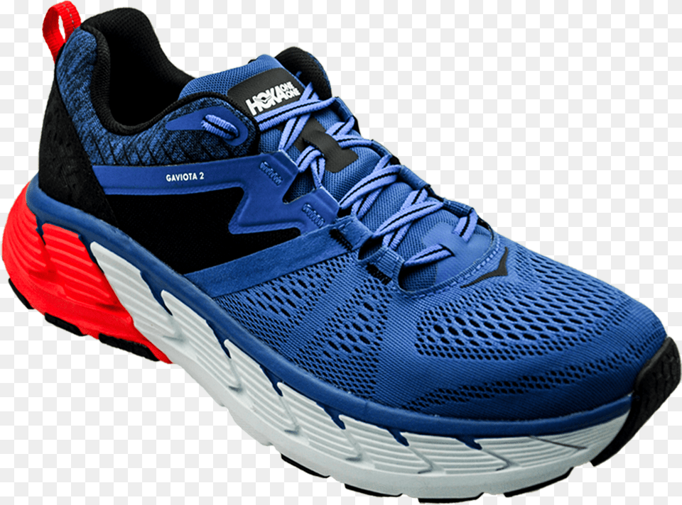 Hoka One One Gaviota 2 Imperial Blue Anthracite Running Shoe, Clothing, Footwear, Sneaker, Running Shoe Png