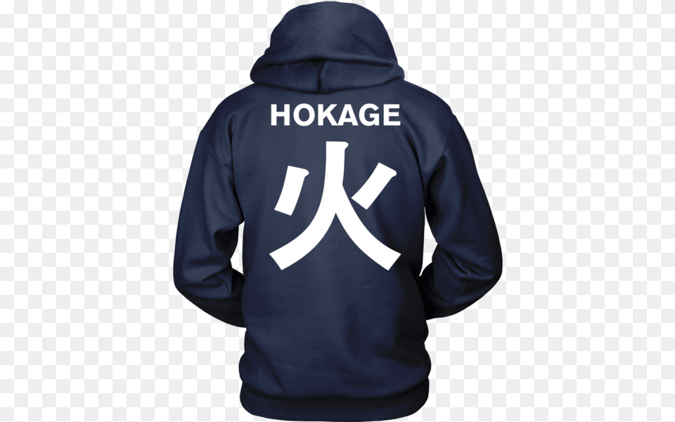 Hokage Black Sweatshirt, Clothing, Hood, Hoodie, Knitwear Png