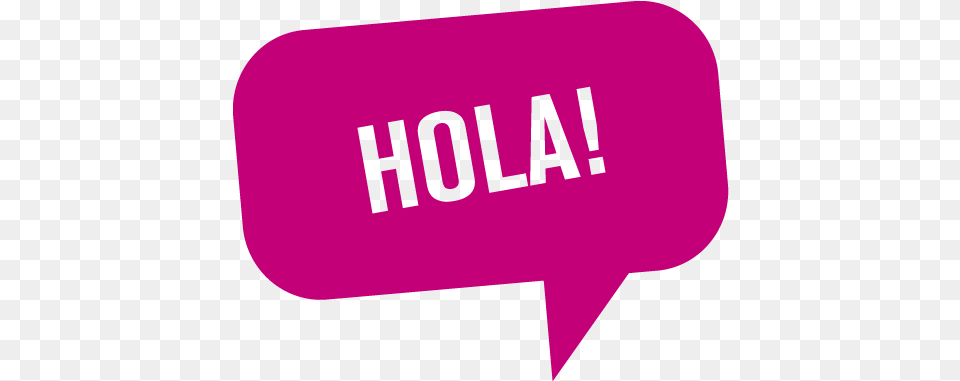 Hola 2 Image Hola Speech Bubble Transparent, Sticker, Logo, Text, Person Free Png Download