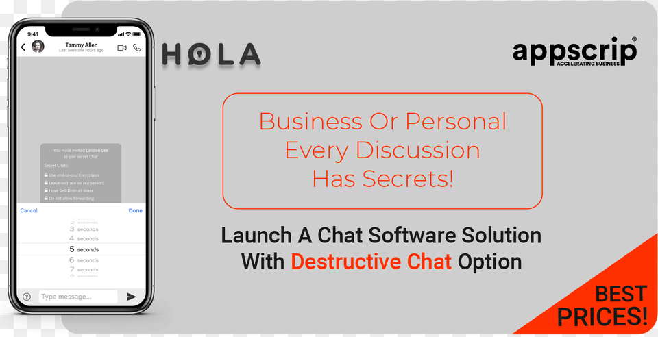 Hola Best White Label Chat Software For Business Mobile Phone, Electronics, Mobile Phone, Text Free Png