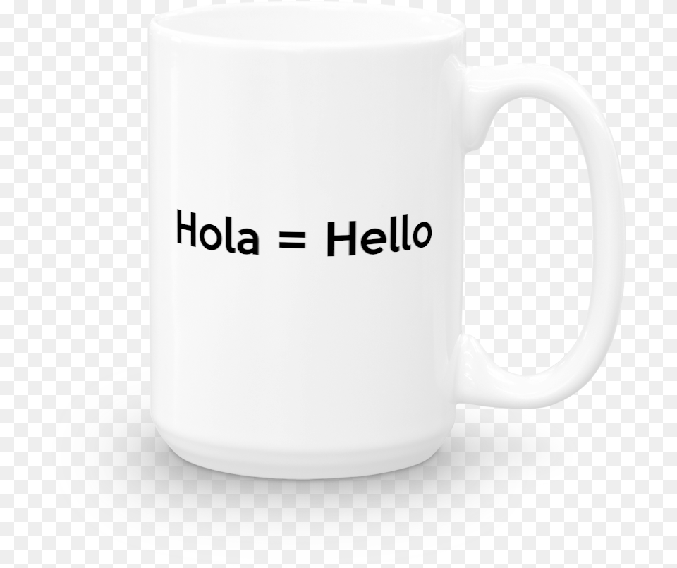Hola Mug White Mug, Cup, Beverage, Coffee, Coffee Cup Free Png Download