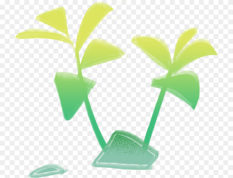 Hola U2014 Rooftop Animation Palm Tree, Leaf, Plant, Flower, Sprout Free Png