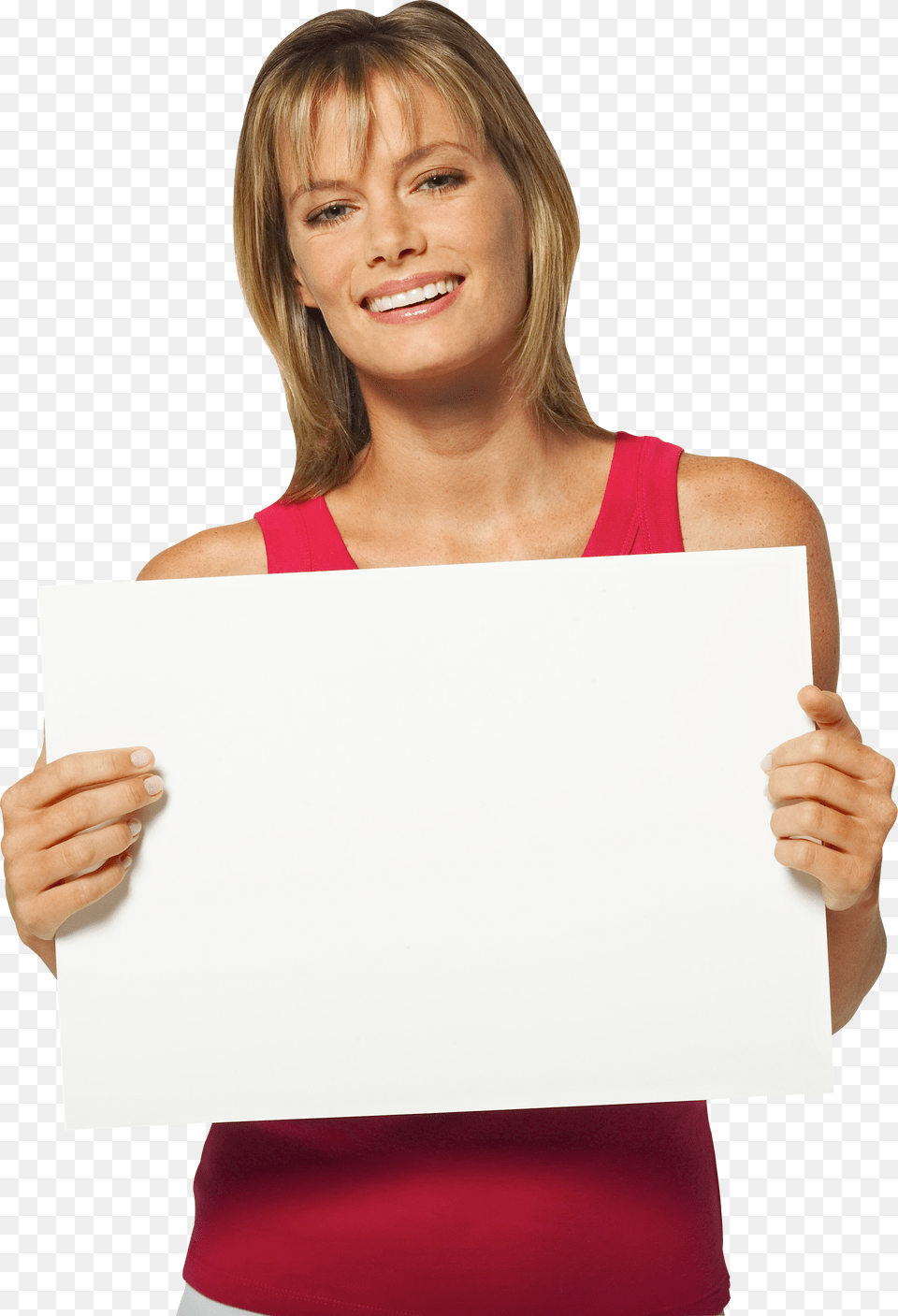 Holding Board Business Woman Free Transparent Png