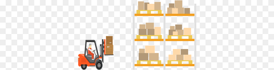 Holding Putaway In Warehouse, Architecture, Building, Cardboard, Carton Free Transparent Png