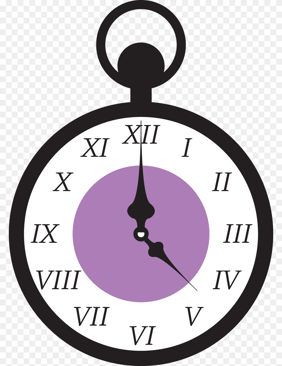 Hole Clipart Wall Alice Wonderland Clock, Analog Clock Png Image