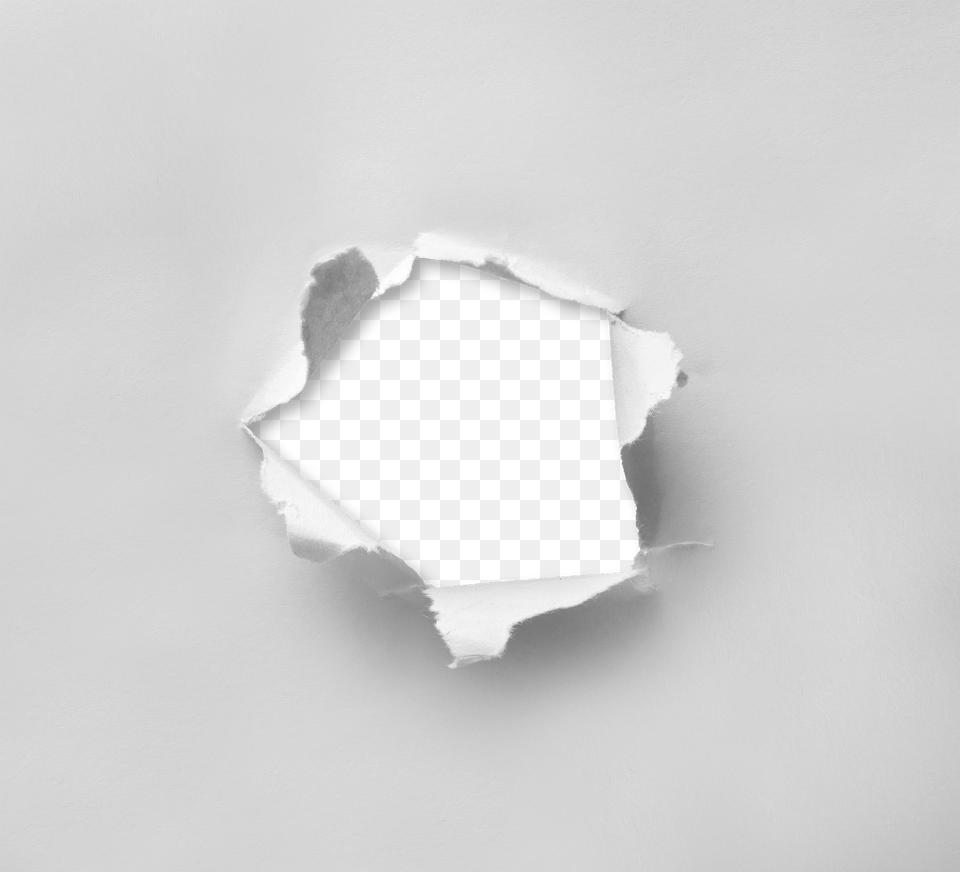 Hole Torn Paper Through Round Circle Broken Torn Paper Hole Png Image