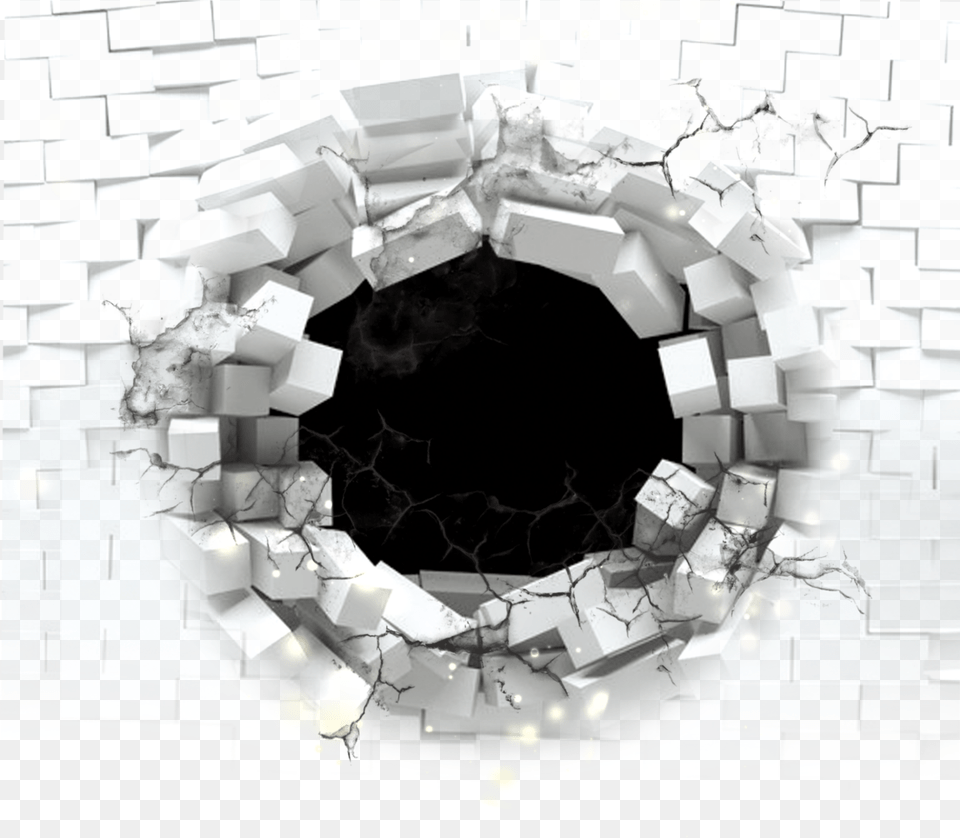 Hole Wall Hole In Wall, Architecture, Building, Outdoors, Nature Free Png