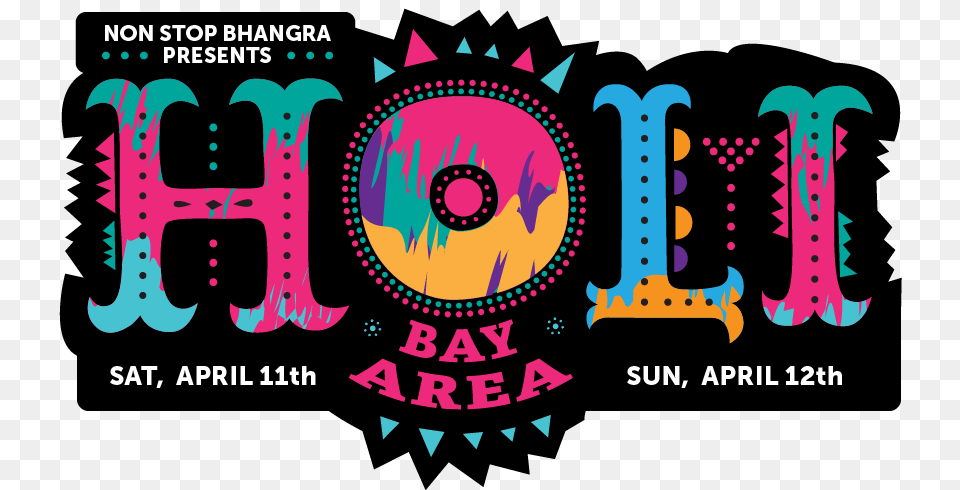Holi Bay 2020 Mark Graphic Design, Logo, Art, Graphics, Pattern Png Image