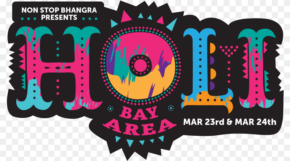 Holi Bay Area Branding 2 Days, Logo, Text Png