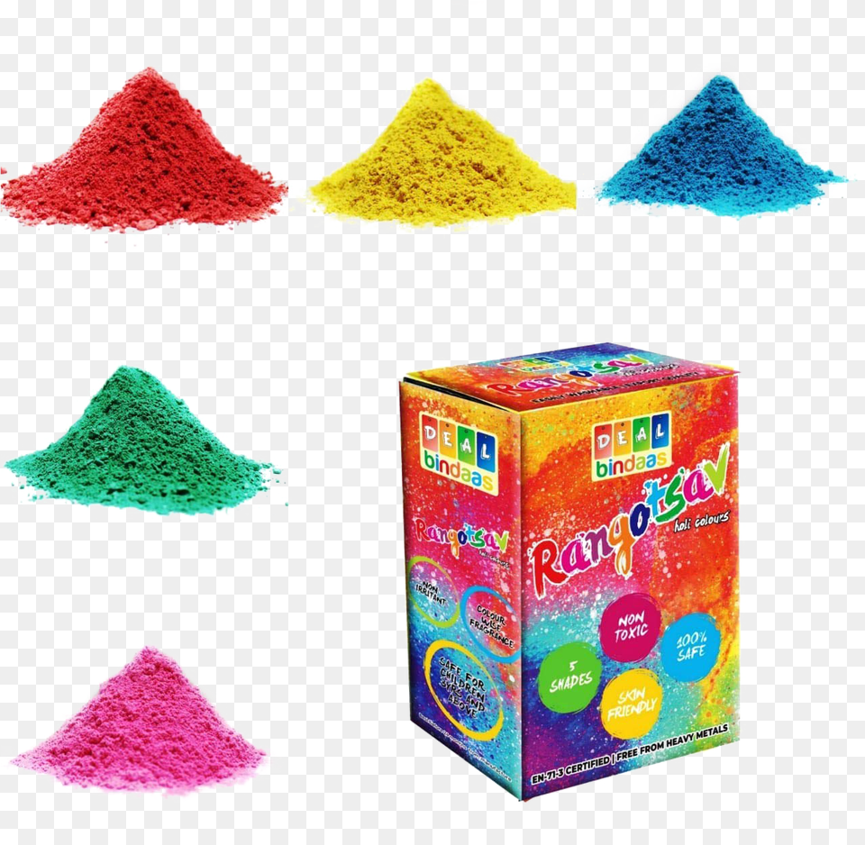Holi Color Transparent Plastic, Powder, Box Png Image