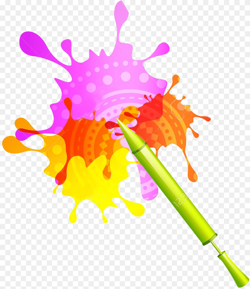 Holi Colour Splash Download Holi, Art, Graphics, Flower, Plant Free Transparent Png