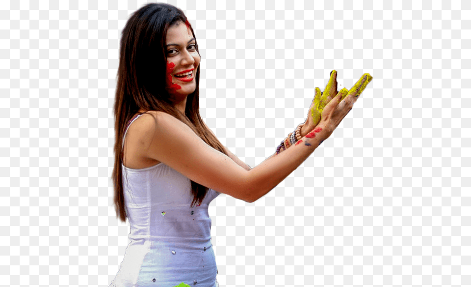 Holi Girl Girl, Photography, Person, Head, Portrait Free Png Download