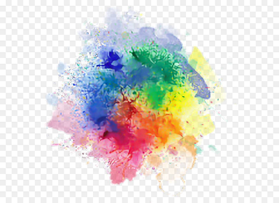 Holi Splash, Art, Graphics, Modern Art, Painting Free Png Download