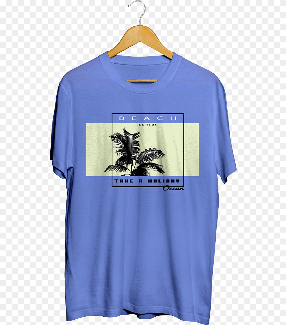 Holiday Beach Tshirt T Shirt, Clothing, T-shirt, Plant Png Image