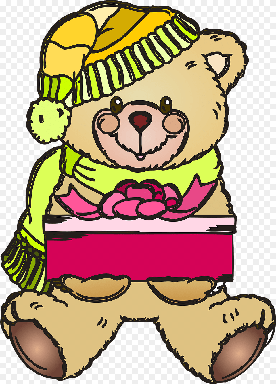 Holiday Bear Clipart, Teddy Bear, Toy, Baby, Person Free Transparent Png