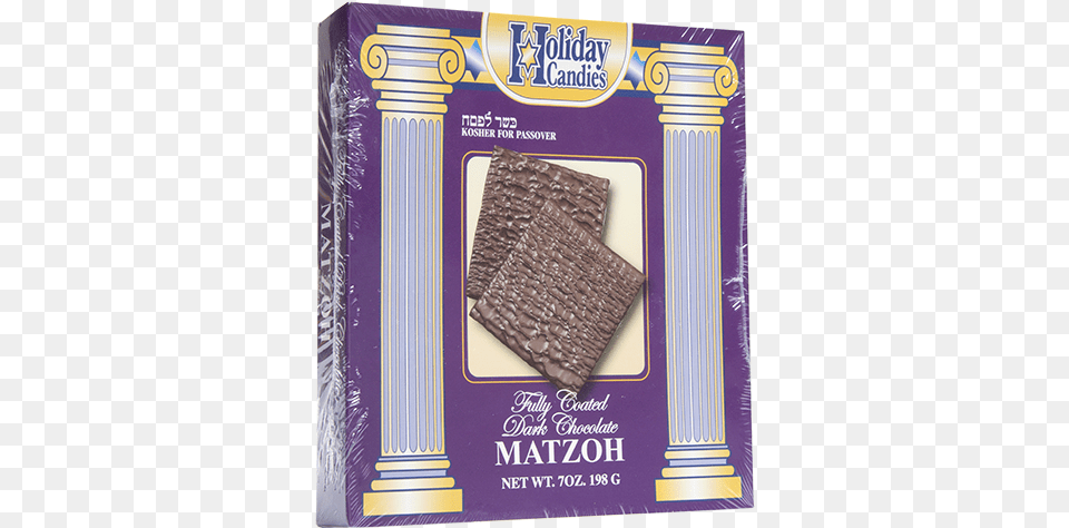 Holiday Candies Fully Coated Dark Chocolate Matzoh Chocolate, Food, Sweets Png Image