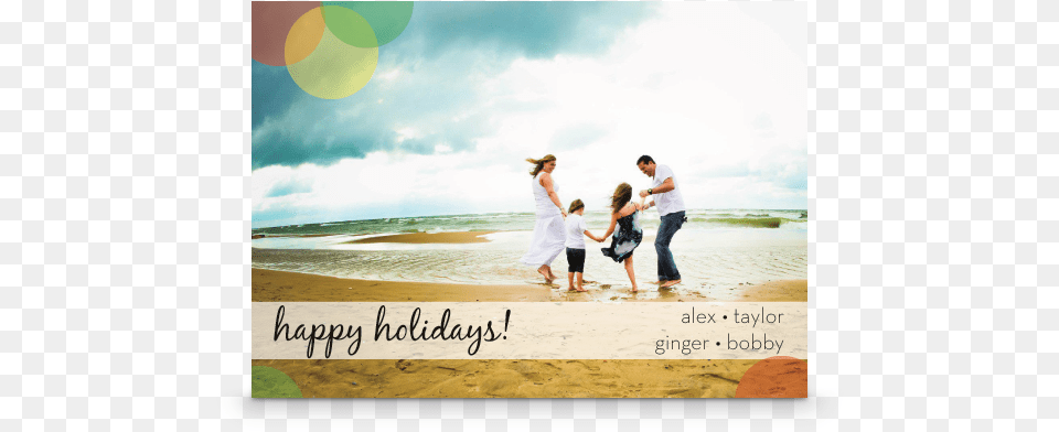 Holiday Card Connected Dots, Beach, Summer, Shoreline, Sea Png Image