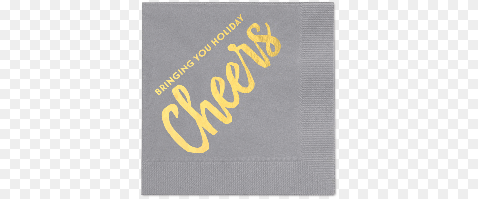 Holiday Cheers Cocktail Napkins, Home Decor, Mat Free Png Download