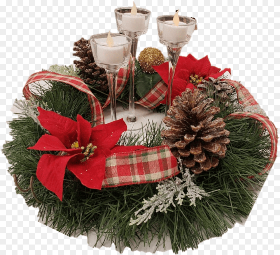 Holiday Christmas Day, Plant, Candle, Christmas Decorations, Festival Png