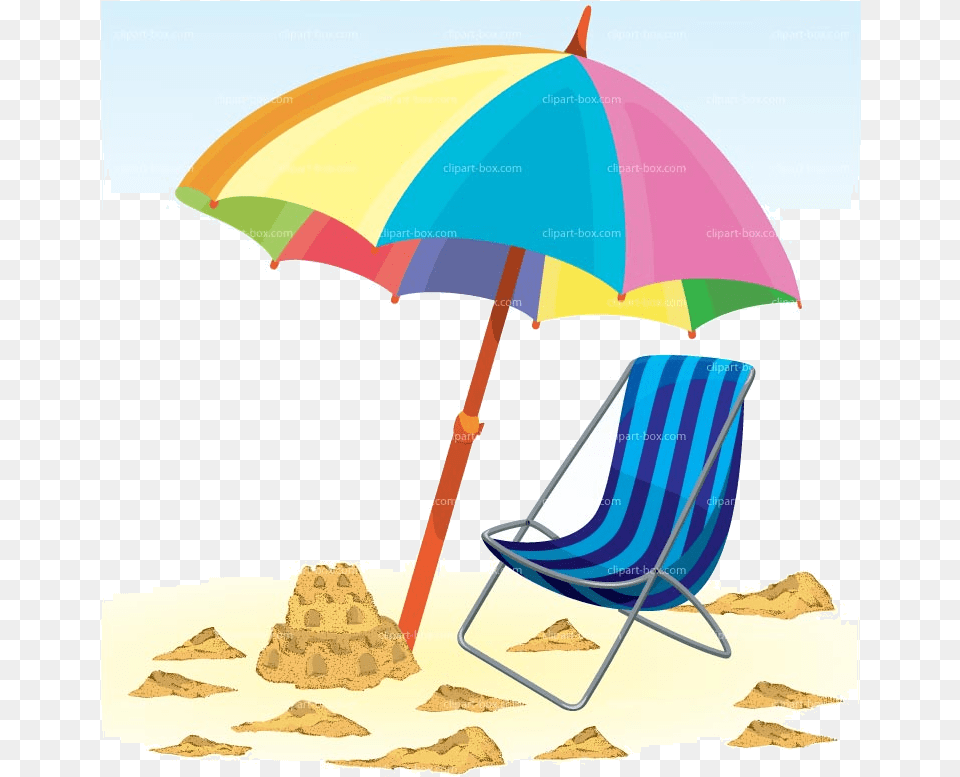 Holiday Clip Art Cool Clipart Transparent Summer Clipart, Canopy, Chair, Furniture, Umbrella Free Png Download