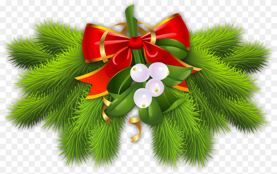 Holiday Clipart Branch Tree Merry Christmas Beautiful, Plant, Conifer, Accessories, Pattern Free Png Download