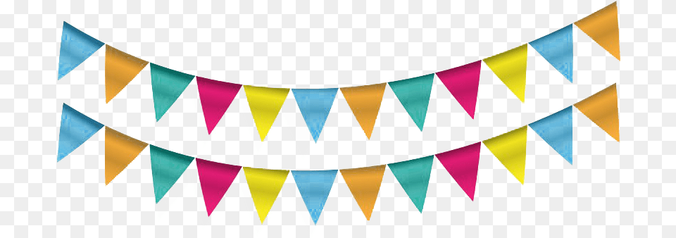 Holiday Flag Triangle Banner Flags, Text Png Image