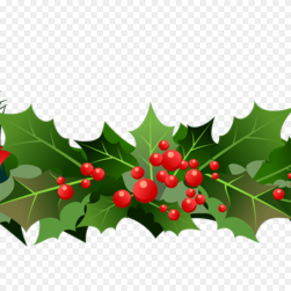 Holiday Garland Clipart Clipart Download, Food, Fruit, Leaf, Plant Free Transparent Png