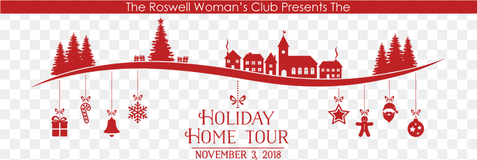 Holiday Home Tour Banner, Accessories Png