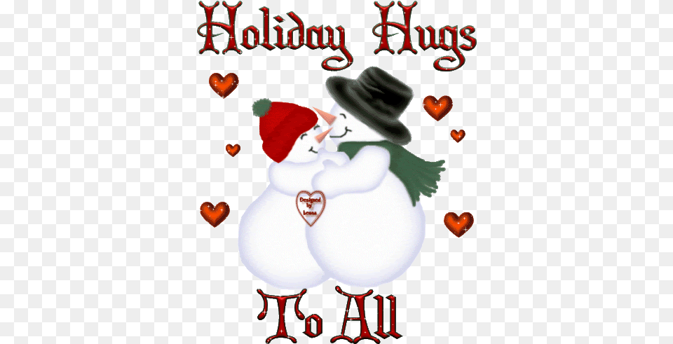 Holiday Hugs To All Pictures Photos And Images For Virtual Christmas Hug Gif, Nature, Outdoors, Winter, Snow Png