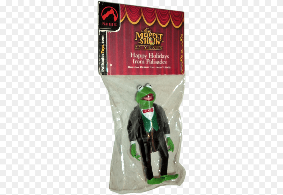Holiday Kermit Action Figure Muppet Show, Figurine, Adult, Male, Man Free Png Download