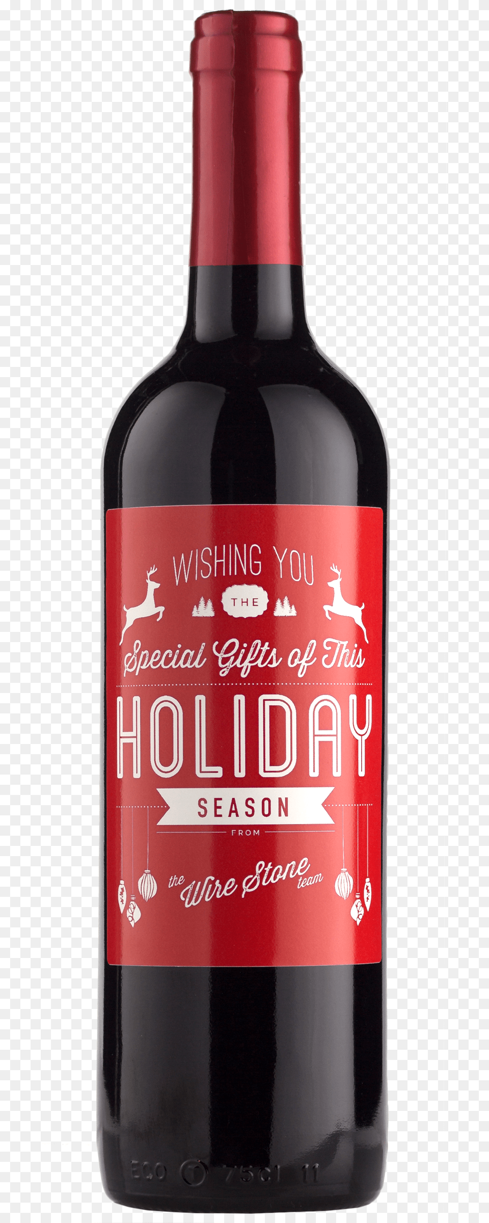 Holiday Label 02 Poggio Al Sale Rosso Toscana, Alcohol, Wine, Beverage, Red Wine Free Png