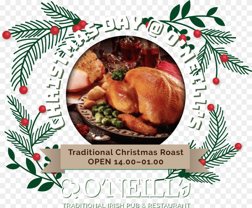 Holiday Opening Hours Turkey And Ham Dinner, Advertisement, Food, Meal, Poster Free Transparent Png