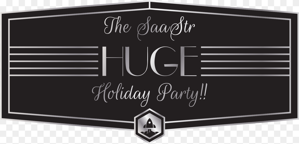 Holiday Party, Blackboard, Text Png Image