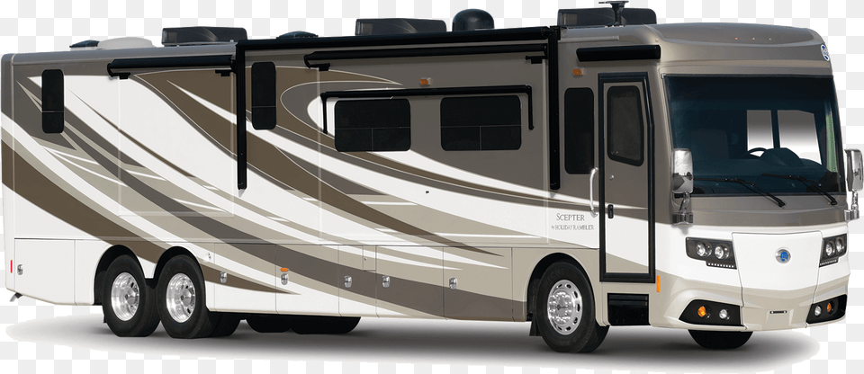 Holiday Rambler Scepter Holiday Rambler Motorhome, Transportation, Van, Vehicle, Rv Free Png