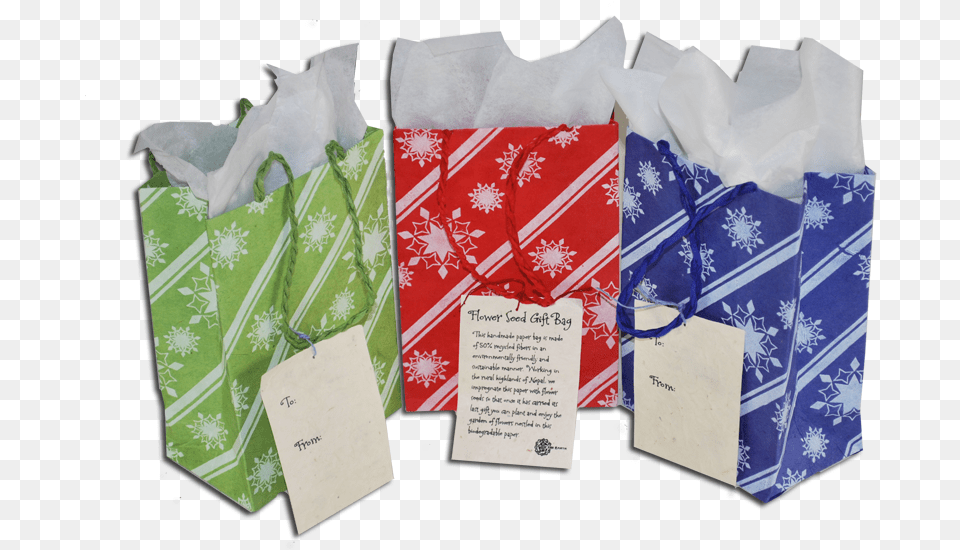 Holiday Seeded Gift Bags Holiday Seeded Gift Bags Paper, Bag, Towel, Accessories, Handbag Free Transparent Png