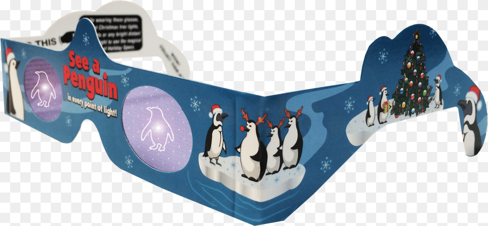 Holiday Specs Penguins, Accessories, Animal, Bird, Penguin Free Png
