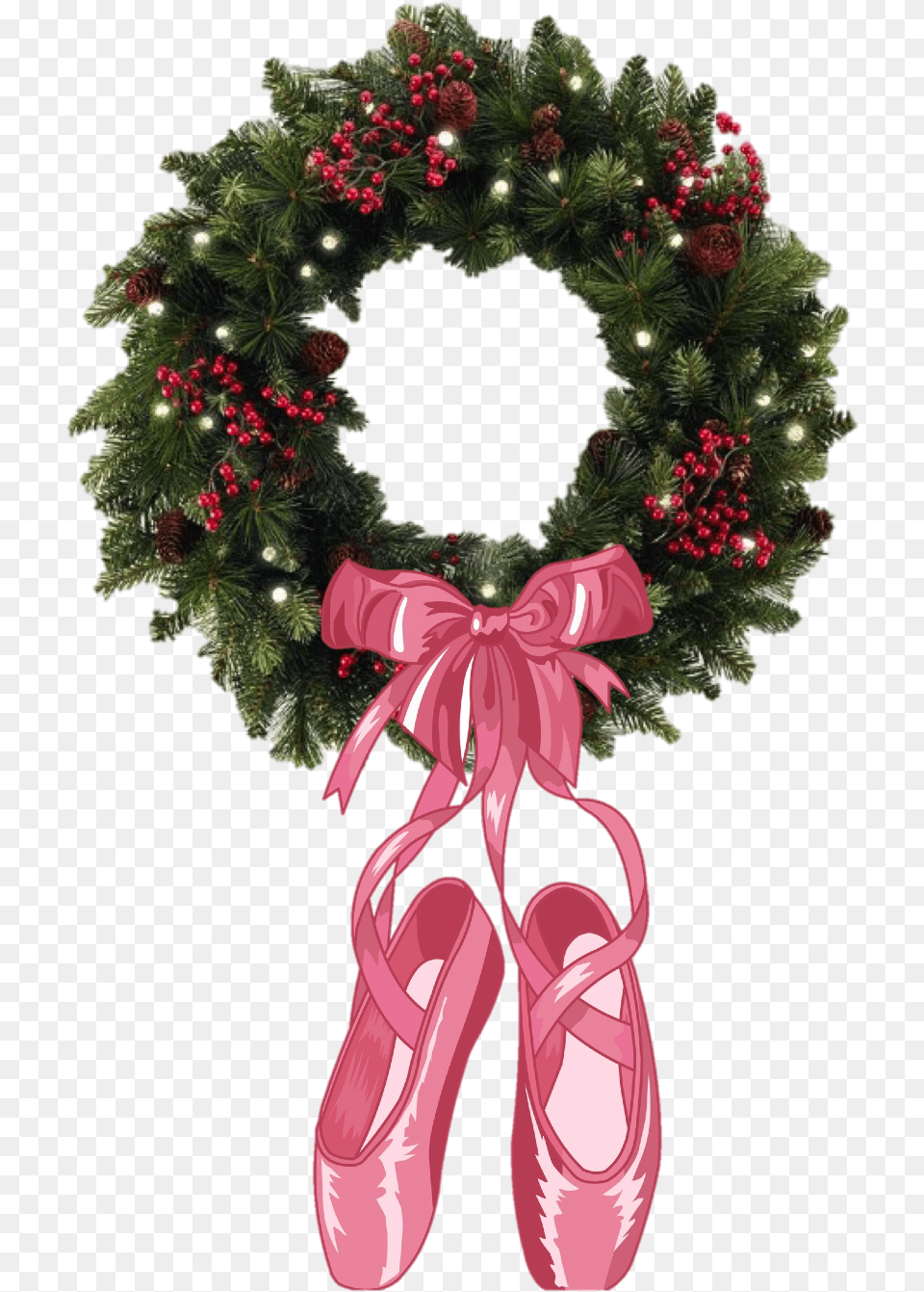 Holiday Themed Show Combining Classic Excerpts From Christmas Wreaths, Plant, Wreath Free Png Download
