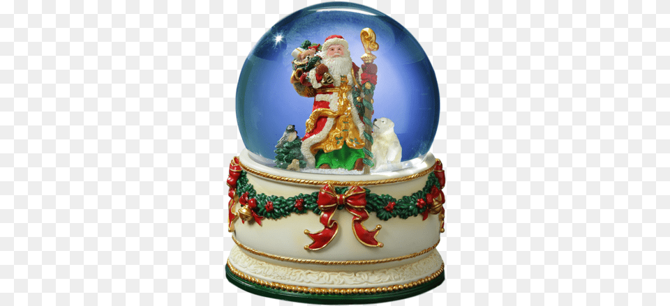 Holiday Treasures Christmas Journey 120mm Snow Globe Snow Globe, Food, Figurine, Dessert, Cream Png