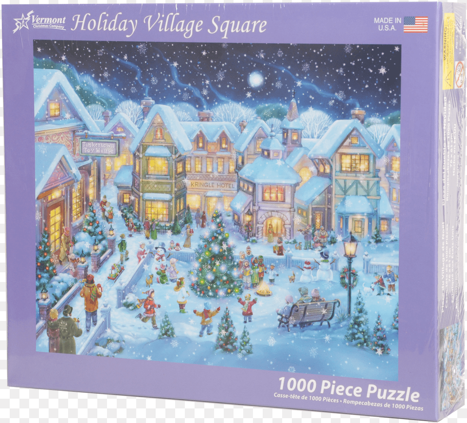 Holiday Village Square Puzzle, Person, Christmas, Christmas Decorations, Festival Png