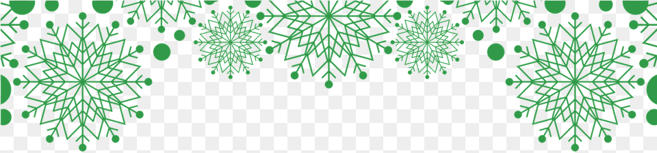 Holidays Picture Frame Snowflakes Happy Holidays For Powerpoint, Green, Nature, Outdoors, Pattern Free Png Download