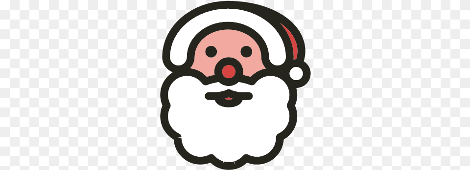 Holidays Santa Claus Icon Happy, Person, Head, Face, Water Sports Png