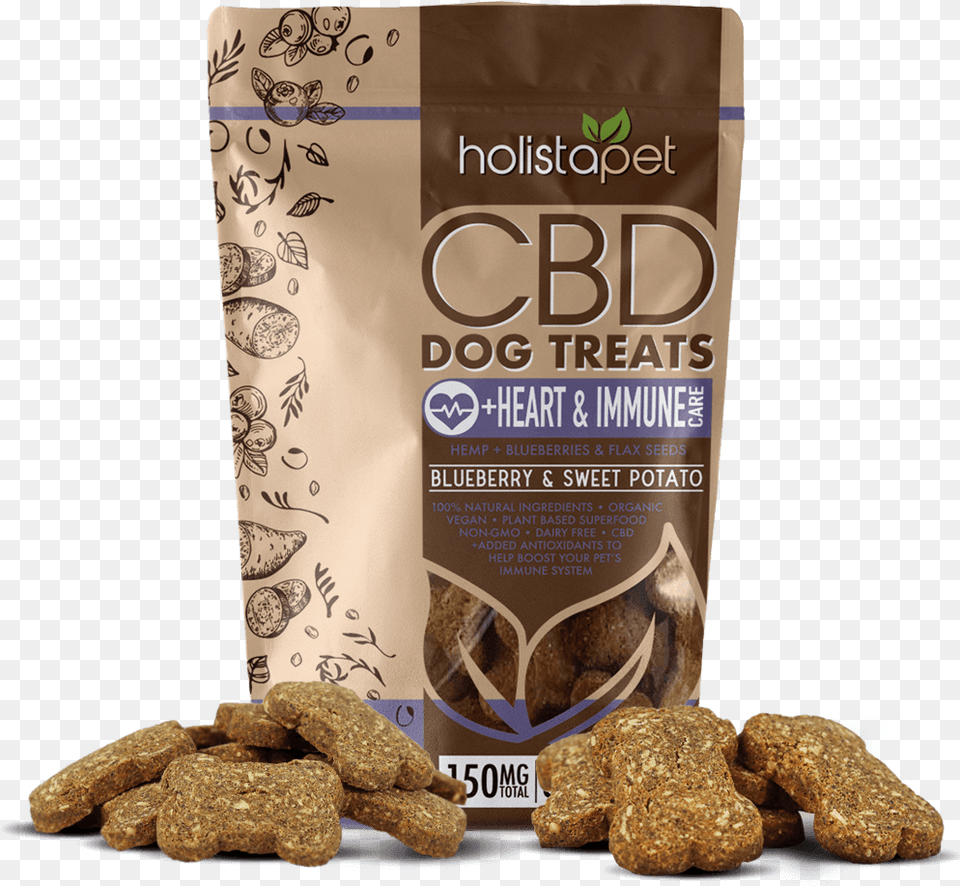 Holistapet Cbd Dog Treats Heart Amp Immune Biscuits Out Cbd Dog Treats, Food, Produce Png Image