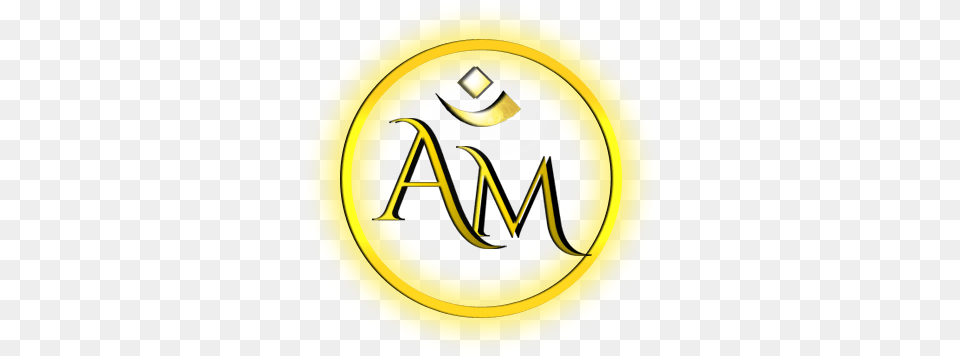 Holistic Healing Therapy New Am Logo, Gold Free Transparent Png
