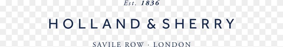 Holland And Sherry For Tom James Company Holland And Sherry Logo, Text, Alphabet, Ampersand, Symbol Free Png Download