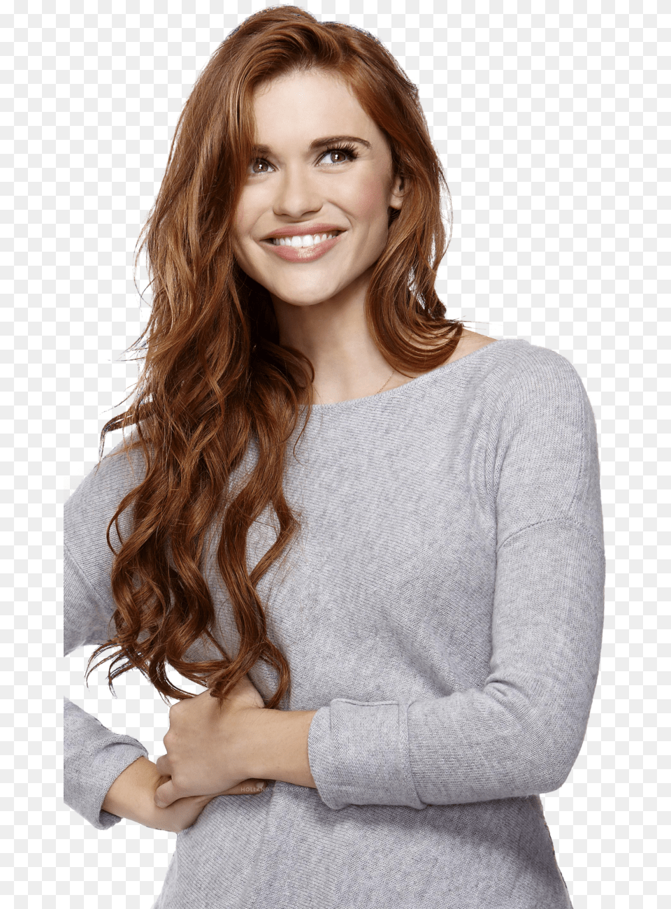 Holland Roden, Adult, Smile, Sleeve, Person Free Png Download