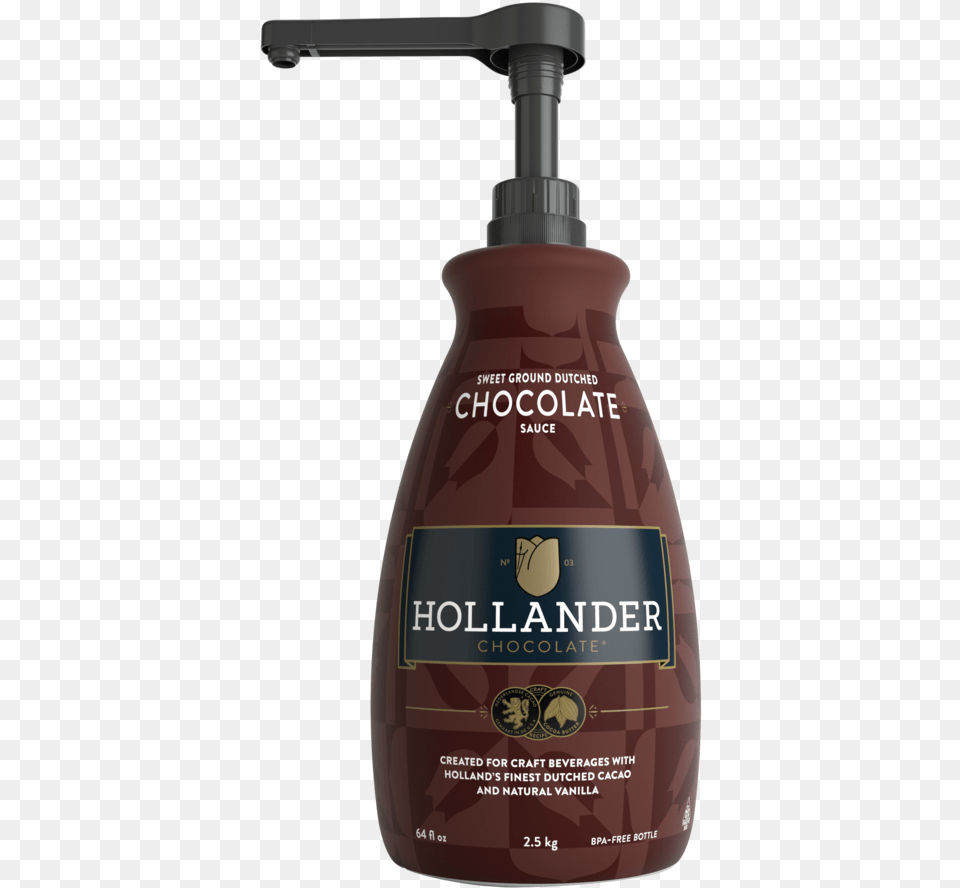 Hollander Chocolate Pump Hollander Chocolate Sauce, Bottle, Lotion, Shaker, Food Png Image