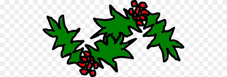Holley Clipart Small Christmas, Leaf, Plant, Tree Png Image