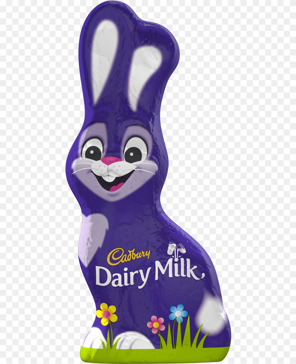 Hollow Easter Bunny 50g Cadbury Dairy Milk, Purple, Person Png