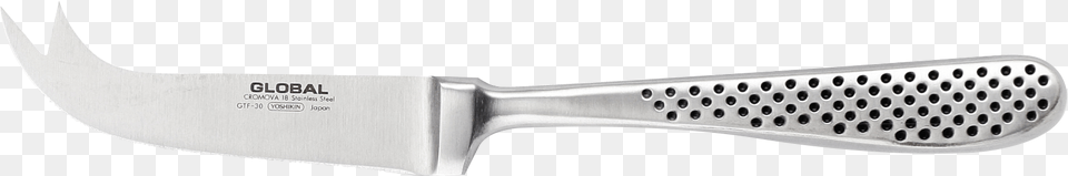 Hollow Handle Cheese Knife Global Gtf 30 Cheese Knife Hollow Handle, Blade, Cutlery, Weapon Free Png Download